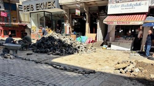 Pazar Mahallesi’nde Yenileme Çalışması